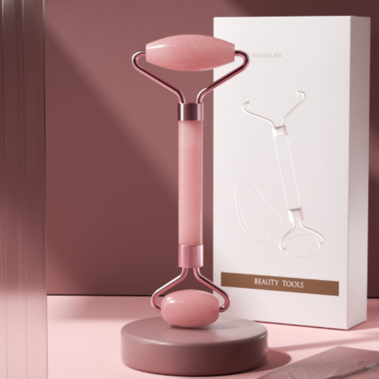 SootheSculpt™ Rose Quartz Facial Sculpting Roller