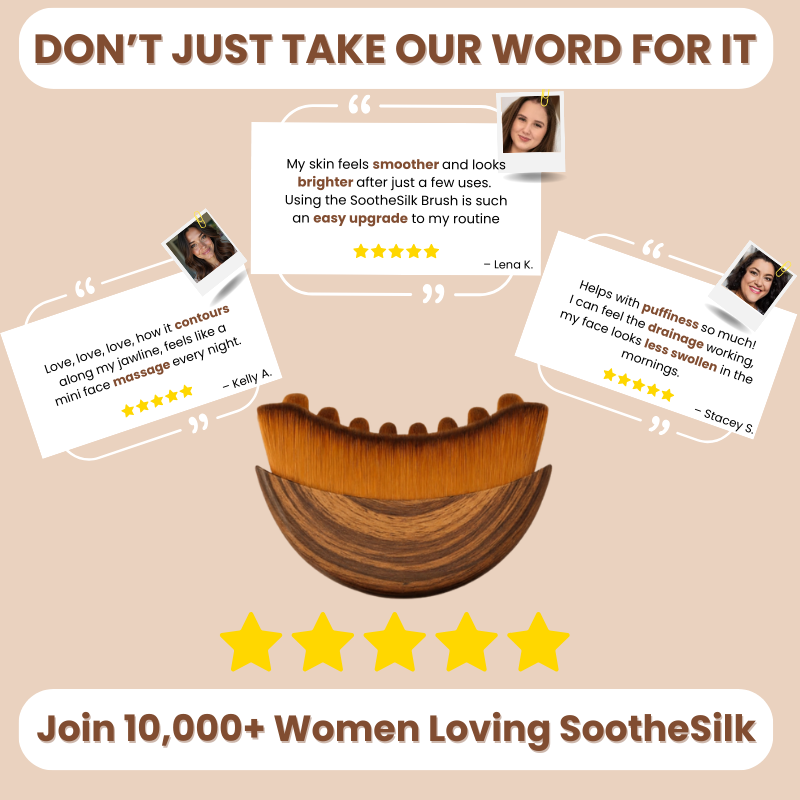 SootheSilk™ Lymphatic Contour Face Brush