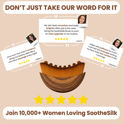 SootheSilk™ Lymphatic Contour Face Brush
