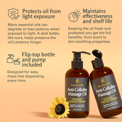 SootheSilk Anti-Cellulite Massaging Oil (150mL)